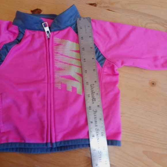 Pink Nike Kids Jacket - 12 M (4154) - Picture 6 of 6